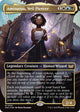 [Foil] Aminatou, Veil Piercer (Borderless) (1) (Duskmourn: House of Horror)