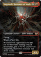 [Foil] Valgavoth, Harrower of Souls (Borderless) (6) (Duskmourn: House of Horror)