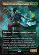 Winter, Cynical Opportunist (Borderless) (7) (Duskmourn: House of Horror)