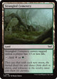 [Foil] Strangled Cemetery (268) (Duskmourn: House of Horror)