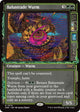 [Foil] Balustrade Wurm (Showcase) (319) (Duskmourn: House of Horror)