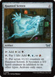 [Foil] Haunted Screen (250) (Duskmourn: House of Horror)