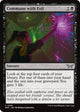 [Foil] Commune with Evil (87) (Duskmourn: House of Horror)