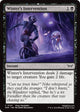 [Foil] Winter's Intervention (123) (Duskmourn: House of Horror)