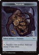 [Foil] Treasure Token (15) (Duskmourn: House of Horror)