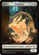Glimmer // Scarecrow Double-Sided Token (4 // 23) (Duskmourn: House of Horror)