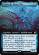 [Foil] Kiora, the Rising Tide (Extended Art) (455) (Foundations)