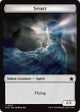 Spirit // Cat (0001) Doubled-Sided Token (1 // 7) (Foundations)