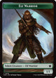 [Foil] Elf Warrior // Raccoon Doubled-Sided Token (19 // 20) (Foundations)
