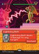 [Foil] Lightning Bolt - Full Art (Borderless) (Rainbowfoil) (SLD #1822)