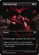 [Foil] Infernal Grasp (Borderless) (310) (Innistrad Remastered)