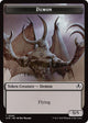 [Foil] Demon // Human Cleric Double-Sided Token (6 // 19) (Innistrad Remastered)