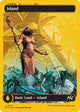 [Foil] Island - Full Art (Firstplacefoil) (DFT #513)