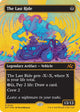 [Foil] The Last Ride (Borderless) (First-Place Foil) (525) (Aetherdrift)