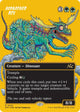 [Foil] Agonasaur Rex (Borderless) (First-Place Foil) (542) (Aetherdrift)