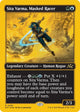 [Foil] Sita Varma, Masked Racer (First-Place Foil) (493) (Aetherdrift)