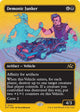 [Foil] Demonic Junker (Borderless) (First-Place Foil) (524) (Aetherdrift)