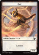 Cat // Thopter (0010) Double-Sided Token (2 // 10) (Aetherdrift)