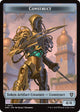 [Foil] Construct // Golem (0013) Double-Sided Token (12 // 13) (Aetherdrift)