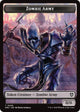 [Foil] Zombie Army // Zombie Warrior Double-Sided Token (8 // 9) (Aetherdrift)