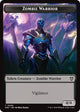 Zombie Warrior // Zombie (0003) Double-Sided Token (9 // 3) (Aetherdrift)