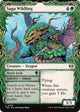 [Foil] Sagu Wildling (Showcase) (306) (Tarkir: Dragonstorm)