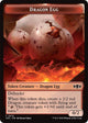Dragon Egg // Dragon (0013) Double-Sided Token (12 // 13) (Tarkir: Dragonstorm)