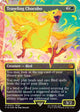 [Foil] Traveling Chocobo (Borderless) (Neon Ink Yellow) (551a) (FINAL FANTASY)