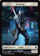 Soldier // Rebel Double-Sided Token (2 // 7) (FINAL FANTASY)