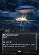 [Foil] Thespian's Stage (0179) (Borderless) (Galaxy Foil) (179) (Edge of Eternities: Stellar Sights)