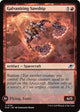 [Foil] Galvanizing Sawship (136) (Edge of Eternities)