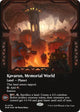 [Foil] Kavaron, Memorial World (Borderless) (Galaxy Foil) (376) (Edge of Eternities)