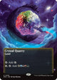 [Foil] Crystal Quarry (0055) (Borderless) (55) (Edge of Eternities: Stellar Sights)