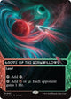[Foil] Grove of the Burnwillows (0107) (Borderless) (Galaxy Foil) (107) (Edge of Eternities: Stellar Sights)