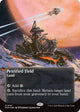 [Foil] Petrified Field (0167) (Borderless) (Galaxy Foil) (167) (Edge of Eternities: Stellar Sights)