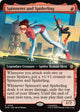 [Foil] Spinneret and Spiderling (Extended Art) (264) (Marvel's Spider-Man)