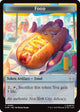 [Foil] Food // Robot Double-Sided Token (5 // 6) (Marvel's Spider-Man)
