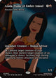 [Foil] Azula, Flame of Ember Island - Diaochan, Artful Beauty (Borderless) (27) (Avatar: The Last Airbender: Eternal-Legal)