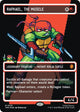 [Foil] Raphael, the Muscle (0091) (Borderless) (Surge Foil) (91) (Teenage Mutant Ninja Turtles)