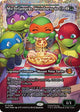 [Foil] Michelangelo, Weirdness to 11 (Showcase) (Fracture Foil) (298) (Teenage Mutant Ninja Turtles)