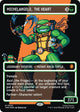 [Foil] Michelangelo, the Heart (0092) (Borderless) (Surge Foil) (92) (Teenage Mutant Ninja Turtles)