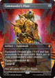 [Foil] Commander's Plate (Borderless) (135) (Teenage Mutant Ninja Turtles)