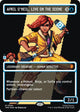 [Foil] April O'Neil, Live on the Scene (Borderless) (Surge Foil) (84) (Teenage Mutant Ninja Turtles)