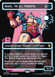 [Foil] Krang, the All-Powerful (Borderless) (Surge Foil) (86) (Teenage Mutant Ninja Turtles)