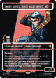 [Foil] Casey Jones, Back Alley Brute (Borderless) (Surge Foil) (90) (Teenage Mutant Ninja Turtles)