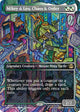 [Foil] Mikey & Leo, Chaos & Order (Borderless) (200) (Teenage Mutant Ninja Turtles)