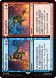[Foil] Double Jump // Flying Kick (Surge Foil) (35) (Teenage Mutant Ninja Turtles)