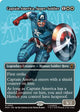[Foil] Captain America, Super-Soldier (Borderless) (0352) (352) (Marvel Super Heroes)