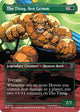 [Foil] The Thing, Ben Grimm (Borderless) (322) (Marvel Super Heroes)