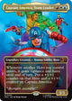 Captain America, Team Leader (Borderless) (5) (Commander: Marvel Super Heroes)